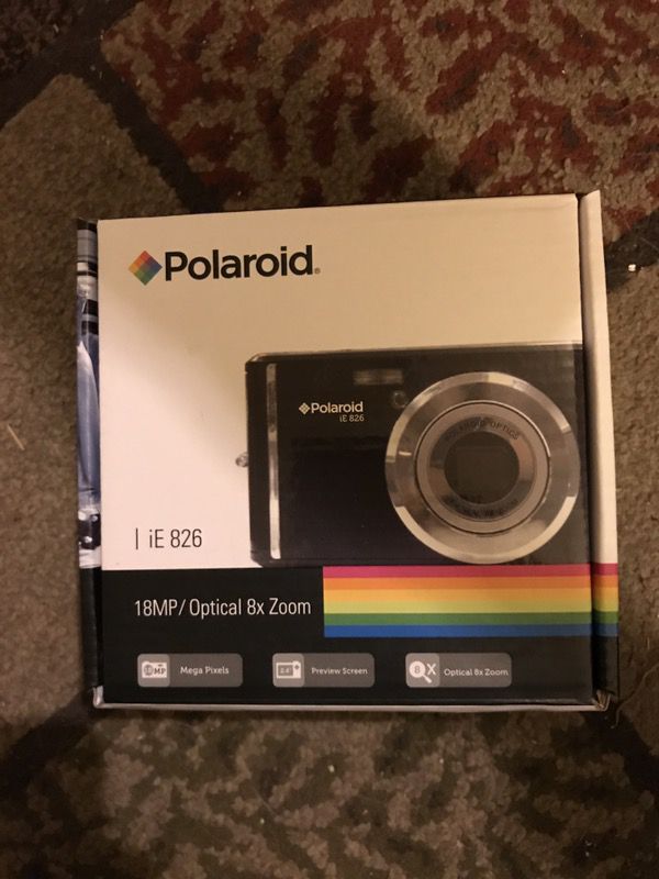 Black Polaroid Digital Camera