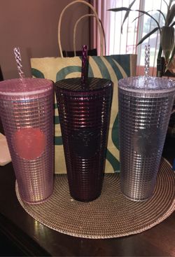 Starbucks cups new disco balls 60$ a cup or all of them for 160$