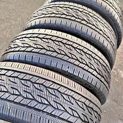 255 55 20 Continental Tires Con 80% de Vida Las 4