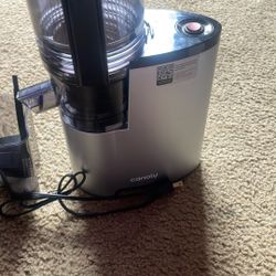 Slow Cold Press Juicer Machine: Electric Masticating Juicer Extractor Easy Clean - Whole Fruit Vegetable Juice Maker - Cold Pressed Slow Blender Juice