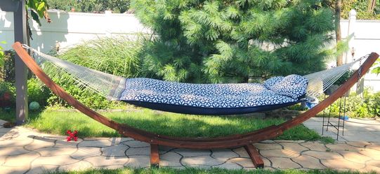 Hammock Roman Arch Tuffed Hatteras hammock