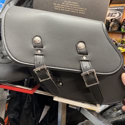 Motorcycle Swing Arm Saddlebag New $75