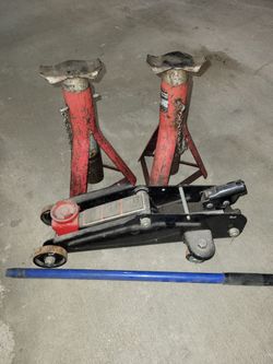 2 Jack Stand and Smaller Jack