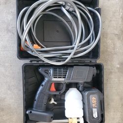 Topteng Power Blaster Plus Pressure Washer Cordless Portable Electric High Pressure Water Spray Gun and Hose Car Washer Cleaner Tool for Balconies Win