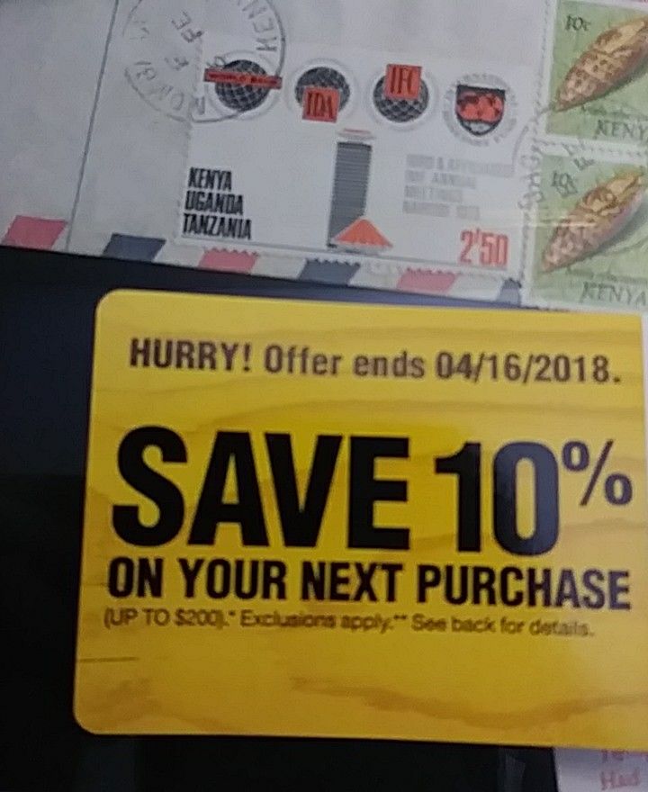 Home depot save 10% coupon