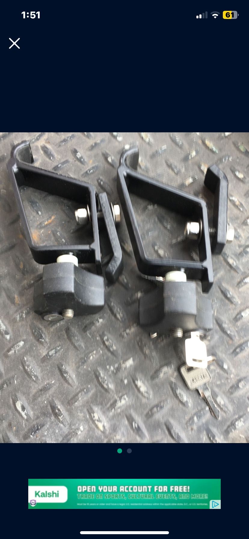 Gobi Rack Jeep Jk High Lift Jack Mount New