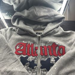 Sp5der Atlanta Zip Up Hoodie