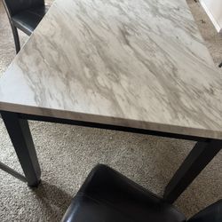 Table And 3 Chairs