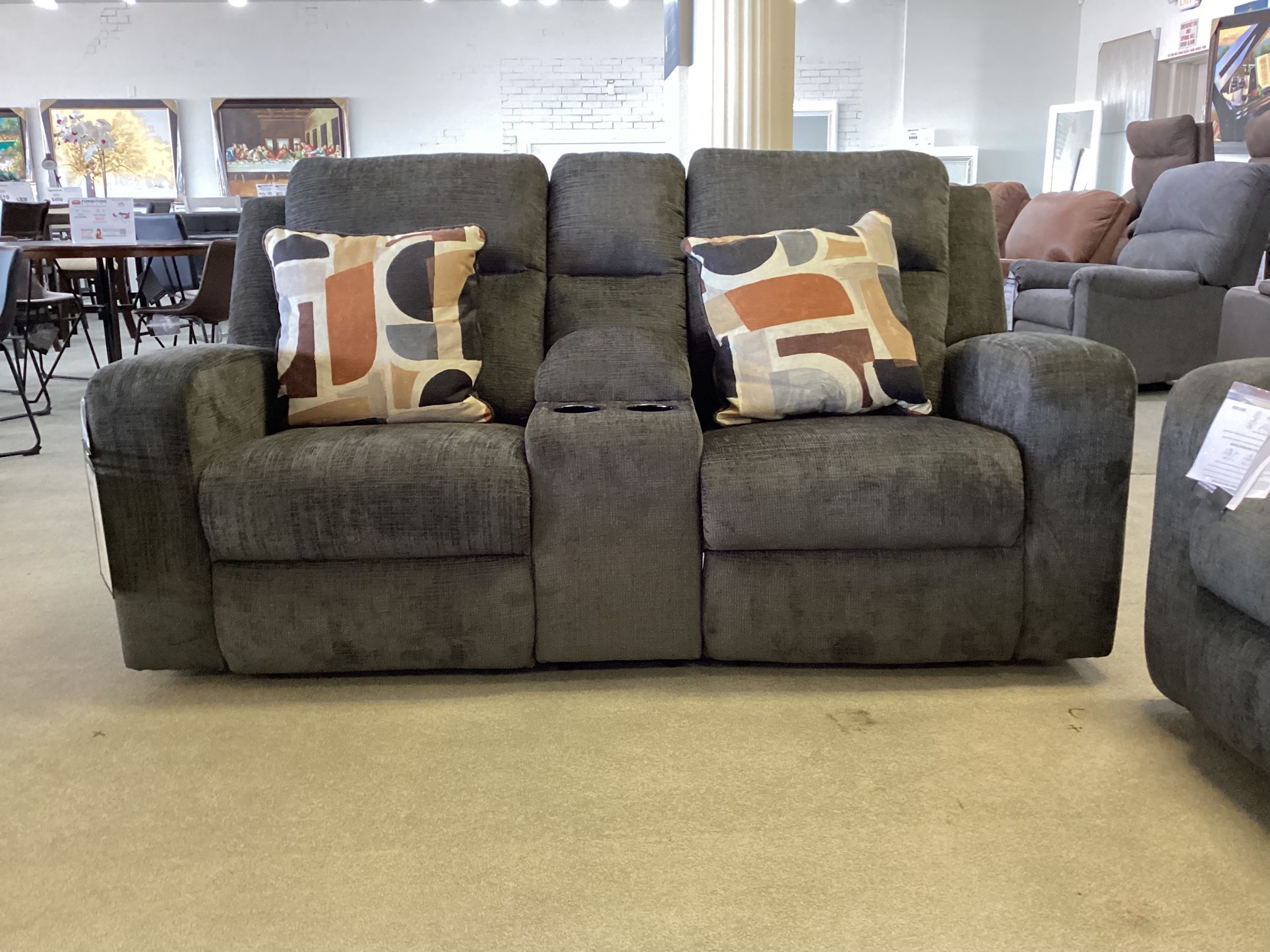 Kanlow Dusk Sofa And Loveseat