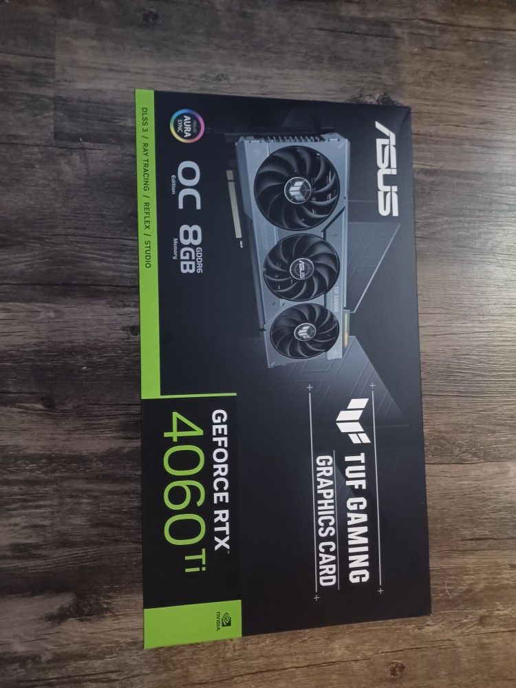 ASUS ROG Strix GeForce RTX 4060 Ti OC 8GB GDDR6 Graphics Card