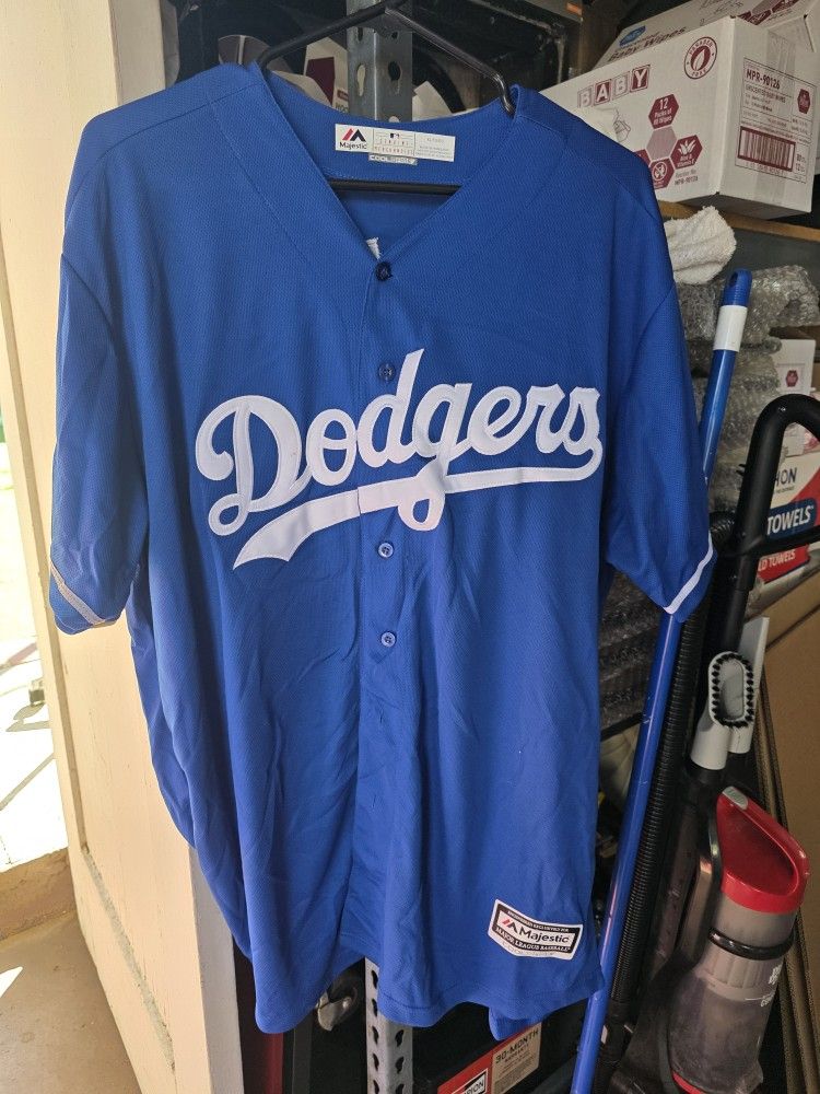 DODGER DIDGERS kershaw Baseball Jersey Majestic Extra Large XL
