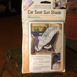 Car seat sun shade