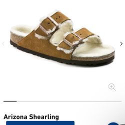 Arizona Shearling Mink Birkenstock