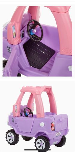 Little Tikes kids car pink and purple