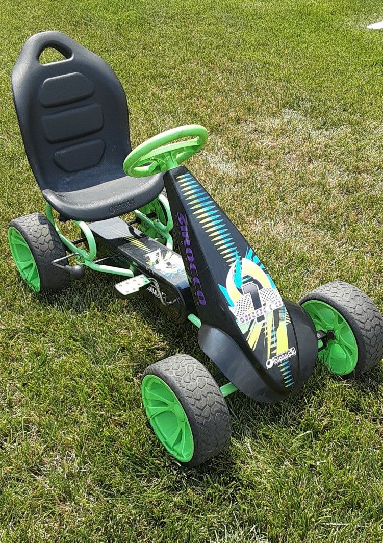 Hauck Sirocco - Green Racing Pedal Go Kart 