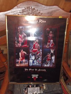 Bulls Run Poster And Wood Chess Set