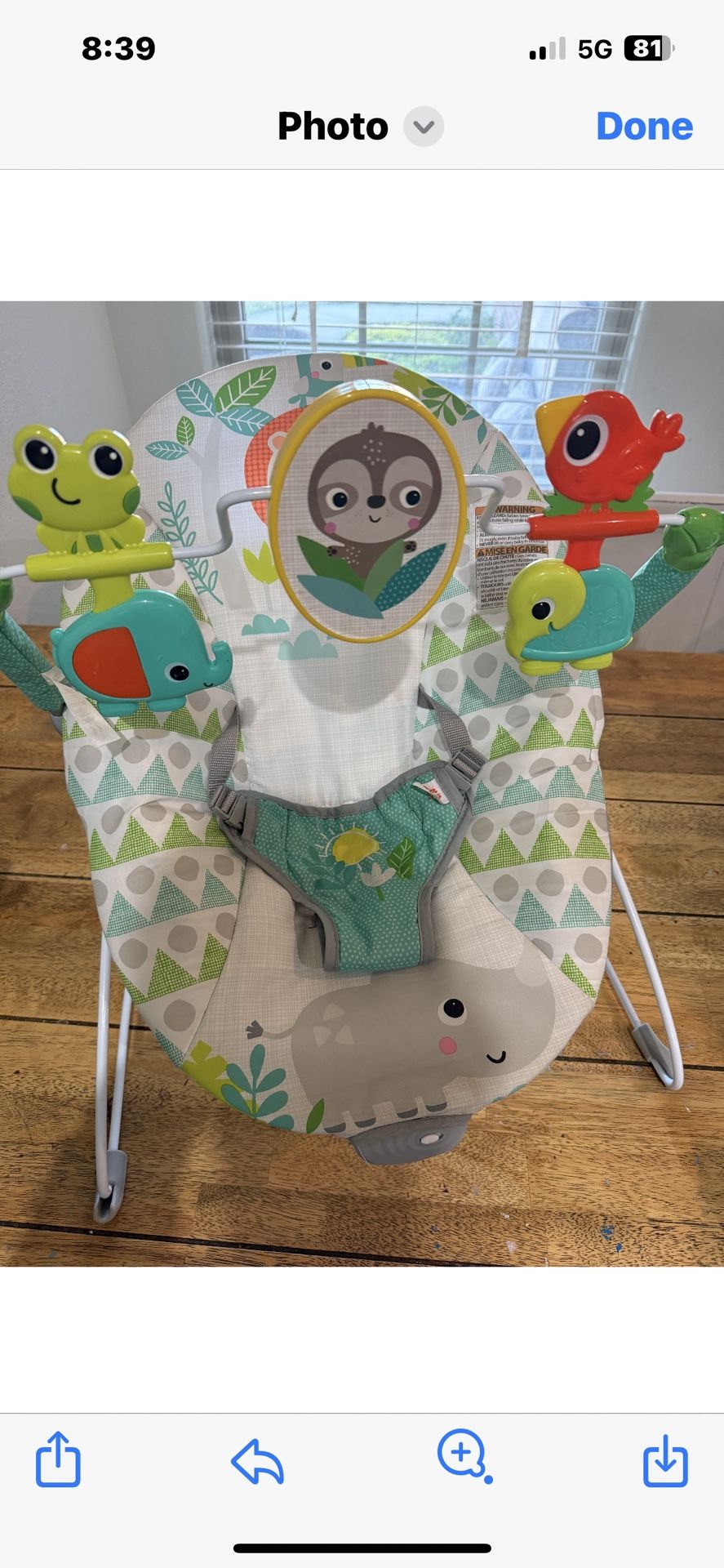Baby Vibrating Carrier