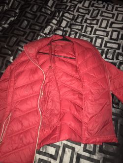 Red MK jacket