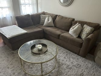 L-Shaped Sectional – Super Comfy & Great Condition – $350 OBO