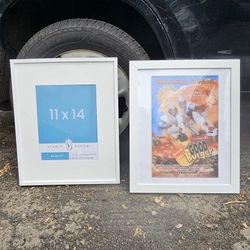 Two 11x14 Picture Frames, 10 Dollars Each