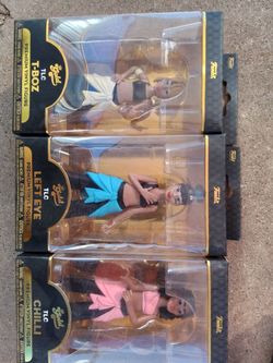 Funko Gold TLC Complete Set of 3 Vinyl Figures