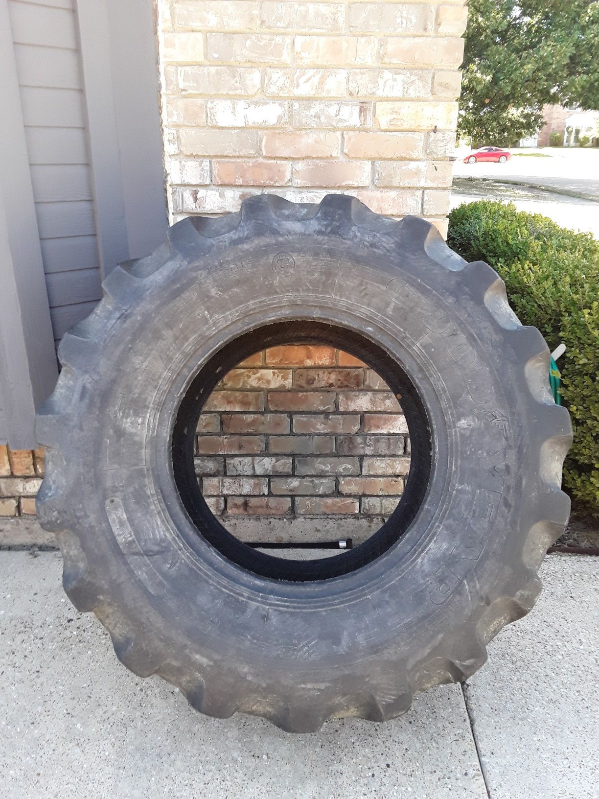 Goodyear monster truck tire