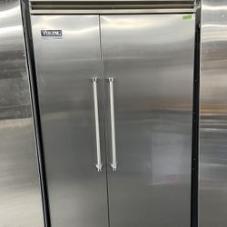 Viking Professional Built In Side By Side 48 Inch Fridge Counter Depth