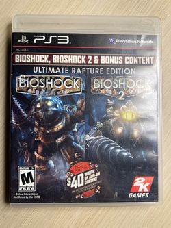 Bioshock ultimate rapture edition for PlayStation 3
