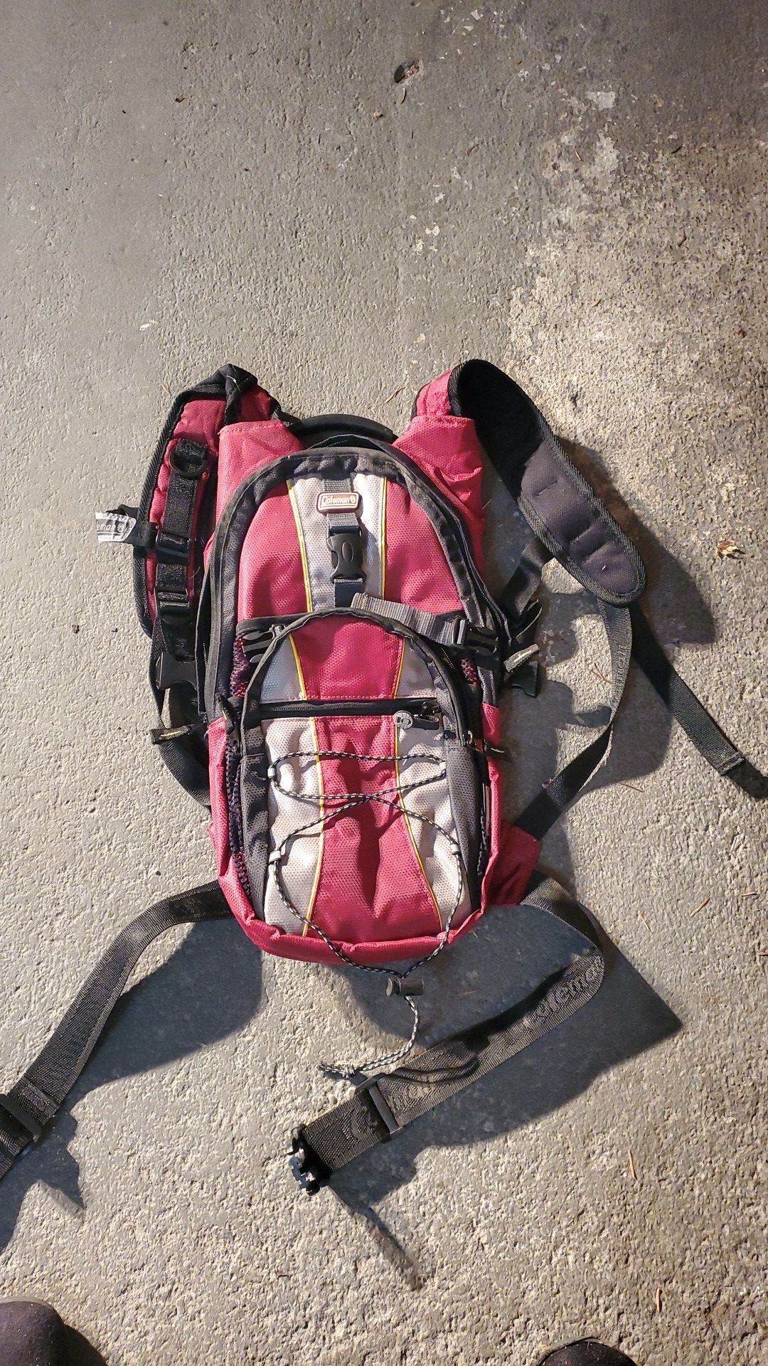 Small Coleman hiking backpack