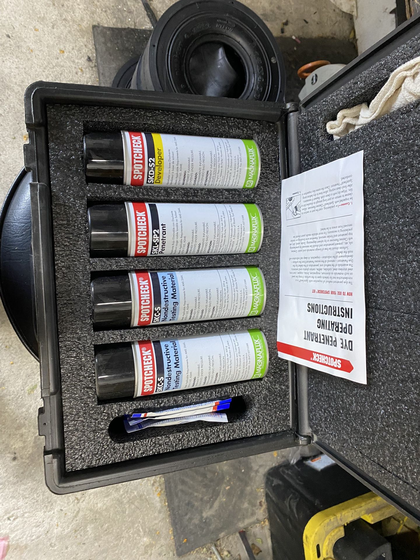 Dye Penetrant kit