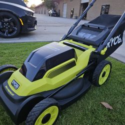 RYOBI 18V CORDLESS BRUSHLESS SELF-PROPELLED LANW MOWER TOOL ONLY NEW 