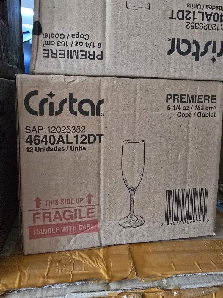 Champagne Mimosa Glasses 6 1/4 Ounces Multiple Units *Send Offer