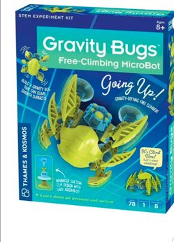 Gravity Bugs Free-Climbing MicroBot STEM Experiment Kit Thames & Kosmos *New*
