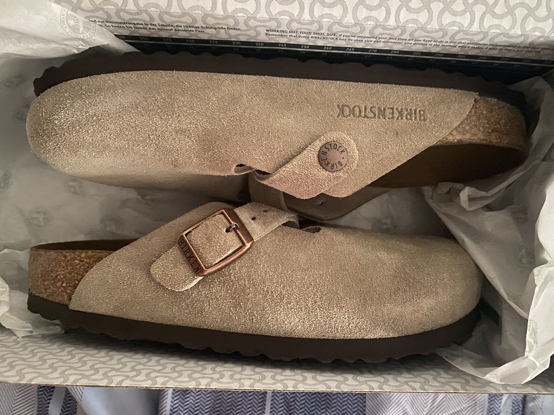 Brand New Birkenstock Slides