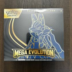 Pokemon TCG Mega Evolution Lucario ETB New Sealed