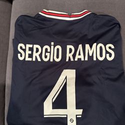 Sergio Ramos PSG jersey - size L