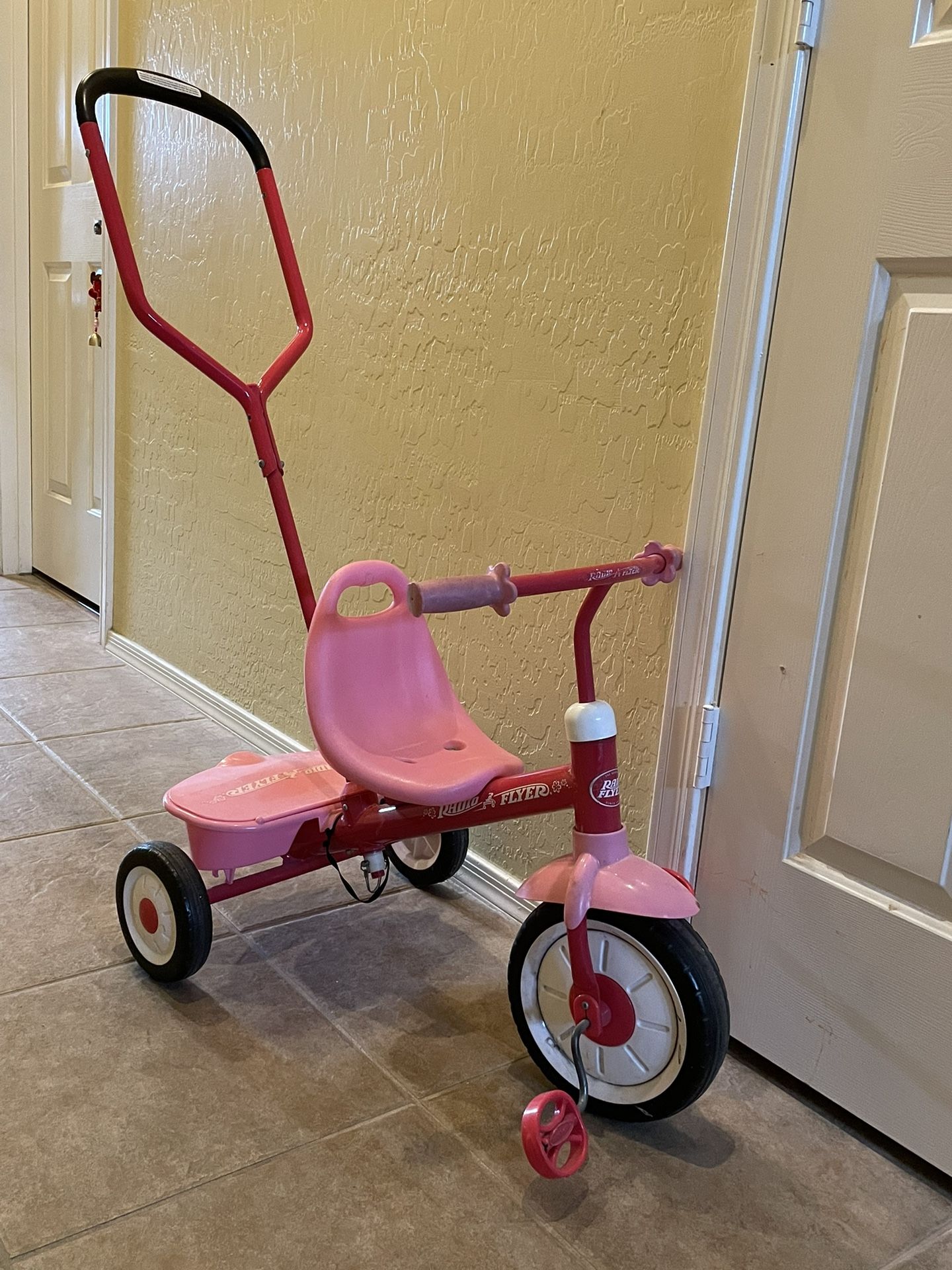 Pink Radio Flyer Tricycle