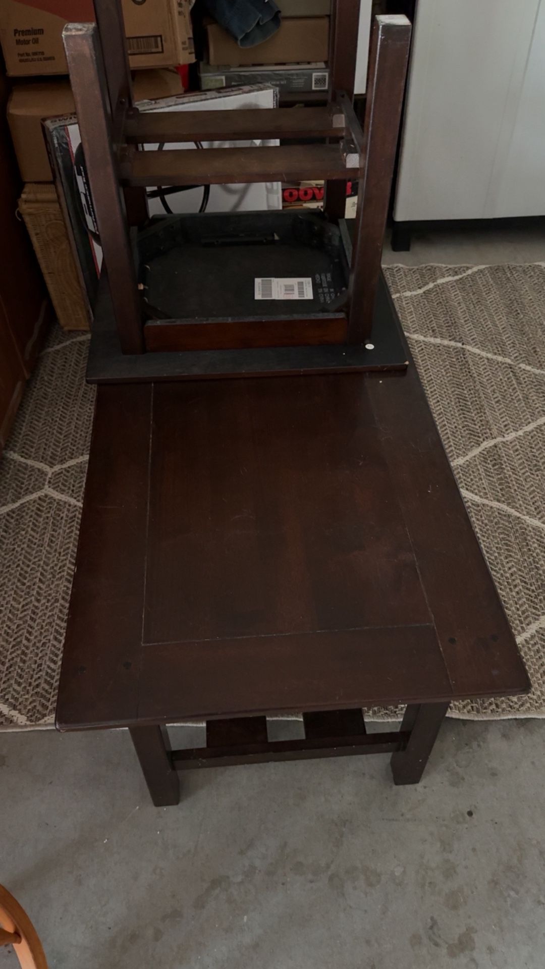 Coffee Table And 2 End Tables