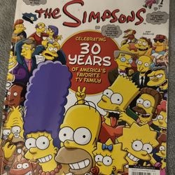 Newsweek “Simpsons” 30 Yrs Magazine 