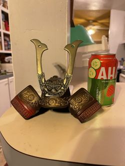 Cast Iron Samurai 6 1/2”x7”. Very Cool!! Rochester wa