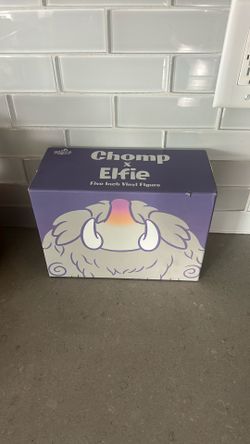 Abominable Toys Elfie x Chomp 2021 NYCC Exclusive- Grey Edition- LE400