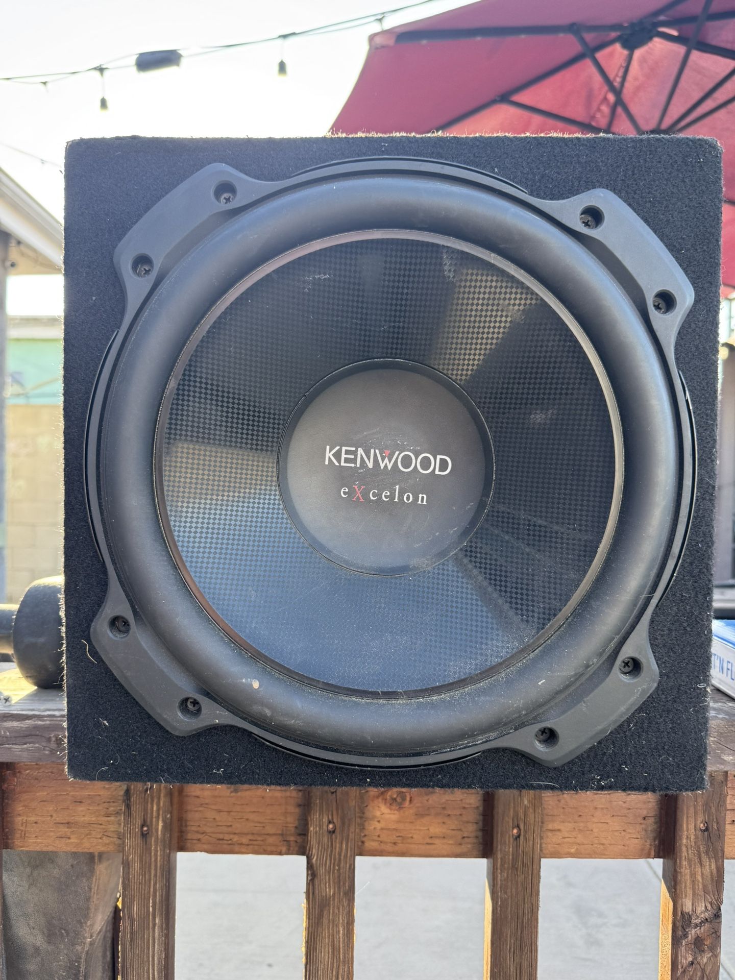Kenwood 12inch Subwoofer 