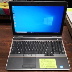 Dell Latitude E6520 15.6" Laptop - Intel Core i7-2720QM, 8GB RAM, 256GB SSD, Windows 10 Pro