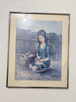 Girl with Doll ,