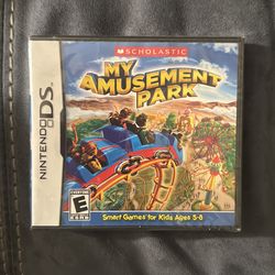 New Sealed Nintendo DS Scholastic My Amusement Park Game