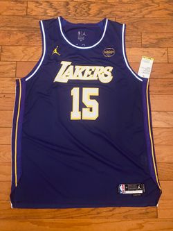 New purple highest premium quality stitch, player version jersey. Lakers Player jersey Austin Reaves .  Size S - XXXL. New Jerseys Limited supply on h
