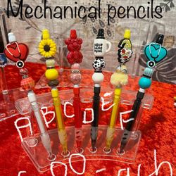 Beaded Mechanical Pencils 