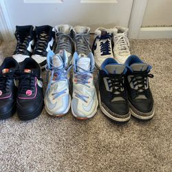 Jordan’s/Lebrons/court Visions/air Forces 