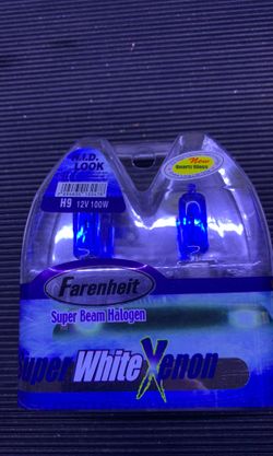 Brand new H9 hyper white headlight bulbs