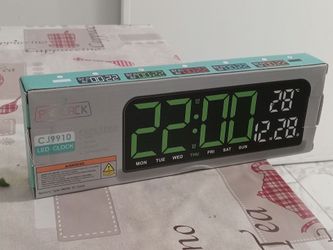WALL HANGING/BEDROOM DIGITAL LED CLOCK . BRAND NEW